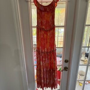 Elegant Floral Maxi Dress